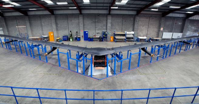 Facebook прекратява проекта си за разработка и използване на дронове