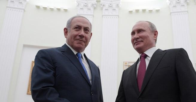 Интервенцията на Русия в Сирия през 2015 превърна израелския премиер