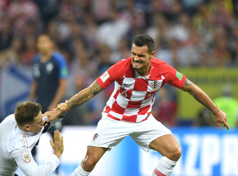 Деян Ловрен Хърватия 2018 юли Мондиал финал1