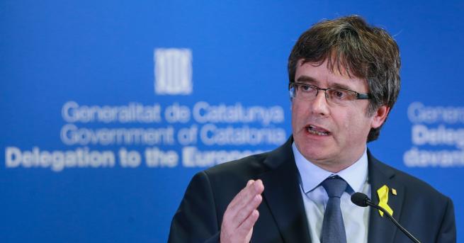 Бившият каталунски лидер Карлес Пучдемон се завърна в Белгия за