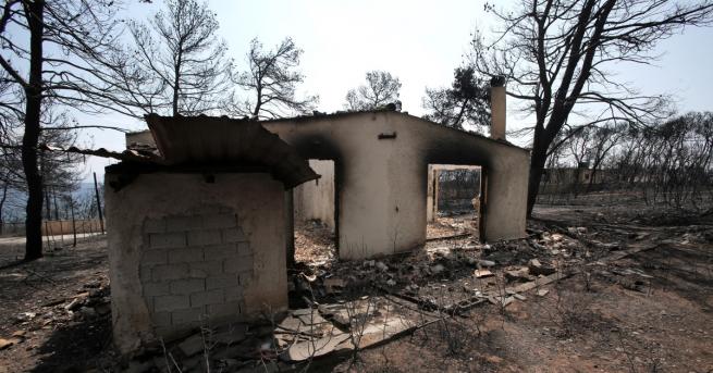 Противопожарната служба в Гърция съобщи че жертвите от пожарите в