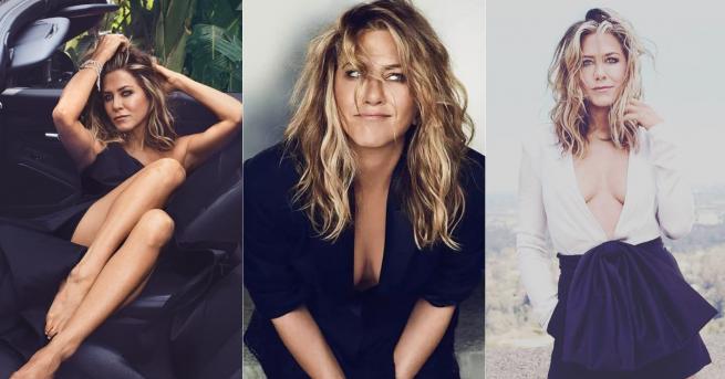 Холивудската актриса Дженифър Анистън засне фотосесия за корицата на септемврийския