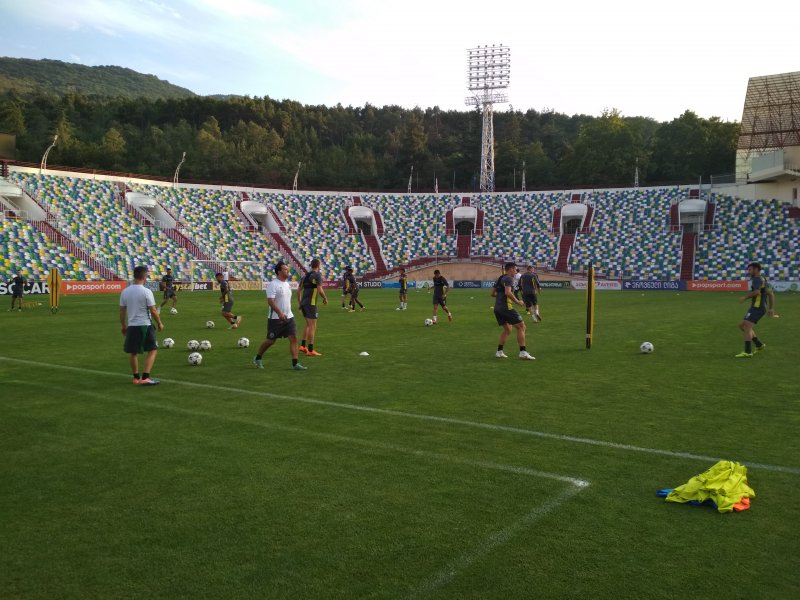 Тренировката на Лудогорец в Тбилиси1