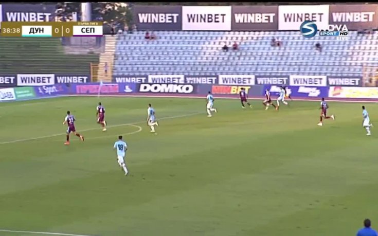 Дунав - Септември 0:0 /първо полувреме/