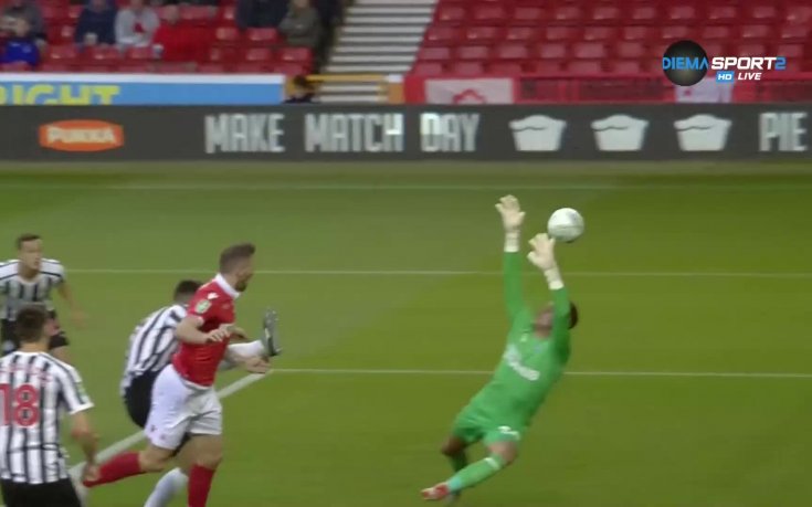 Нотингам Форест - Нюкасъл 1:0 /първо полувреме/