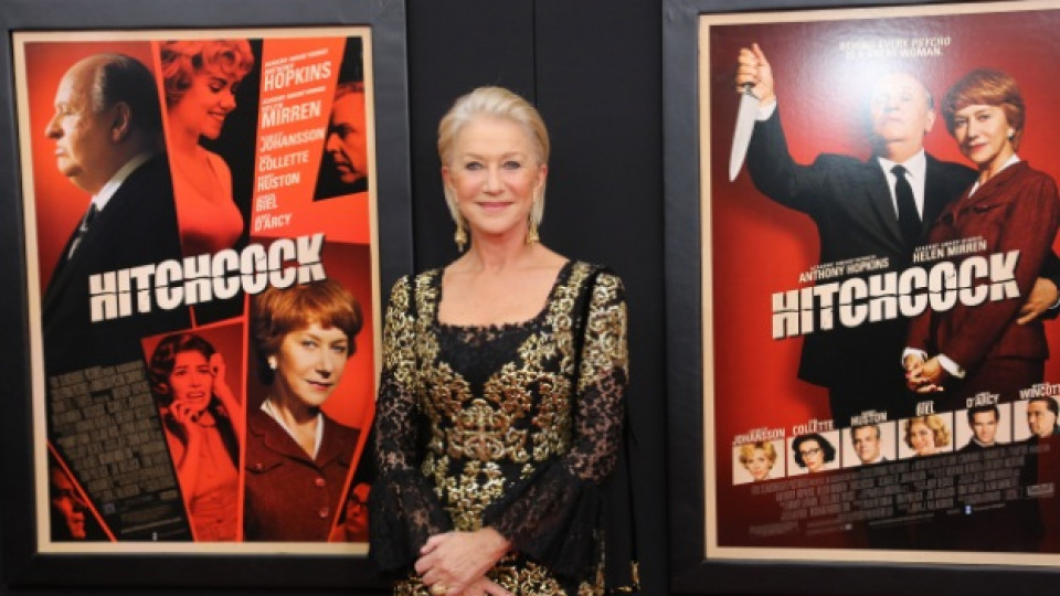 Хелън Мирън на премиерата на най-новия филм с нейно участие "Hitchcock" ("Хичкок"), Ню Йорк, 18 ноември 2012 г.