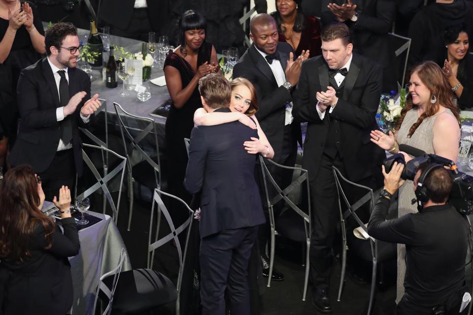  Ема Стоун и Райън Гослинг 