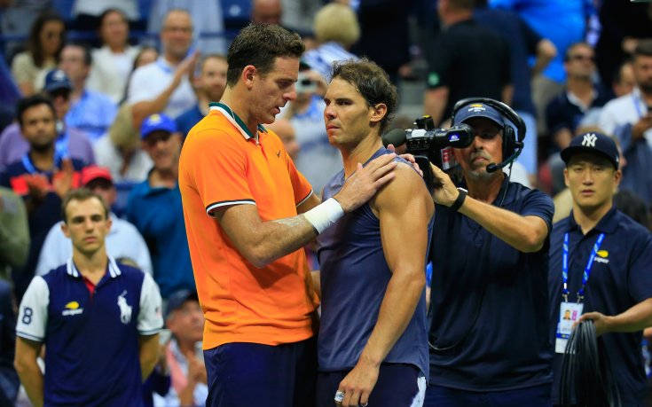 Дел Потро на финал на US Open, контузия спря Надал