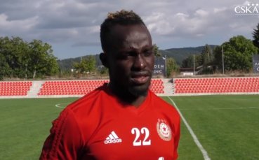 Новият нападател в ЦСКА: Не знам нищо за дербито с Левски