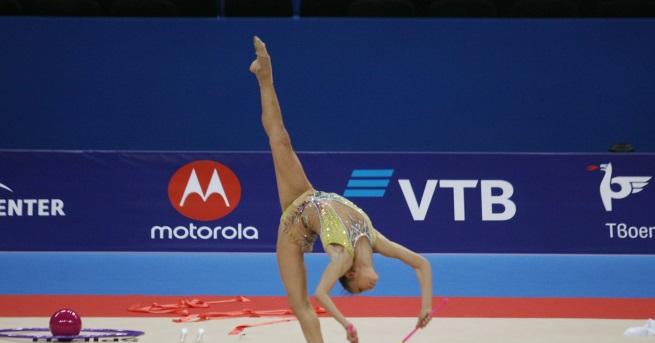 Националният отбор на България по художествена гимнастика индивидуално спечели сребърен