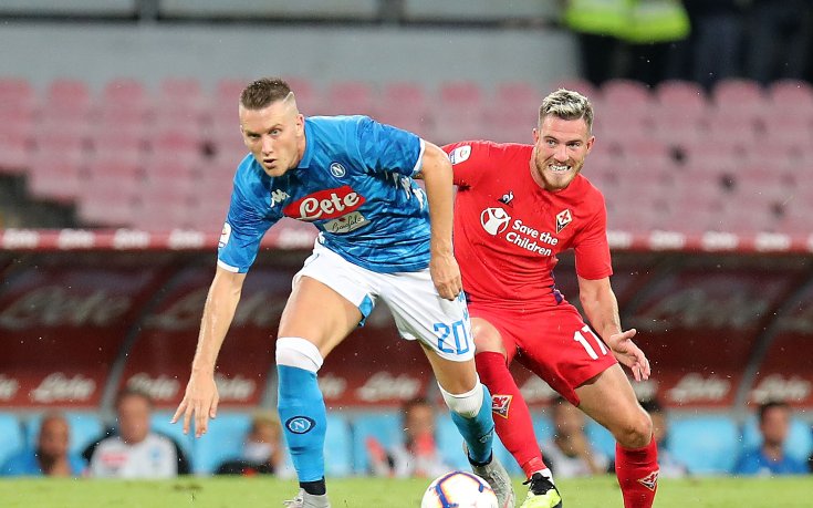 Наполи преодоля генуезкия шок с измъчена победа (видео)