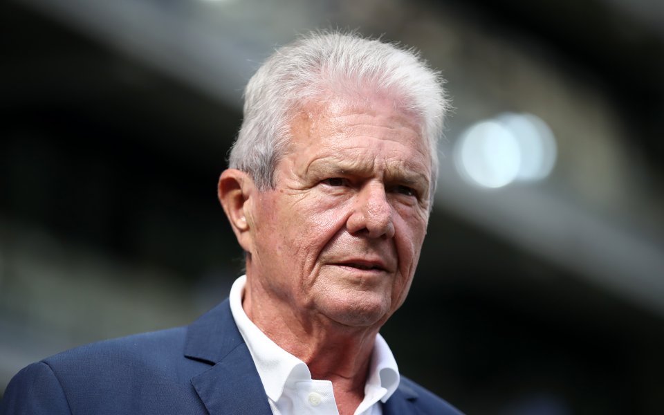 Недолюбваният президент на Хофенхайм Дитмар Хоп, който преди седмици нашумя