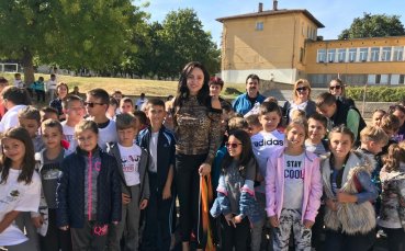 Златната Ренета Камберова посети Плевен по повод Европейската седмица на спорта