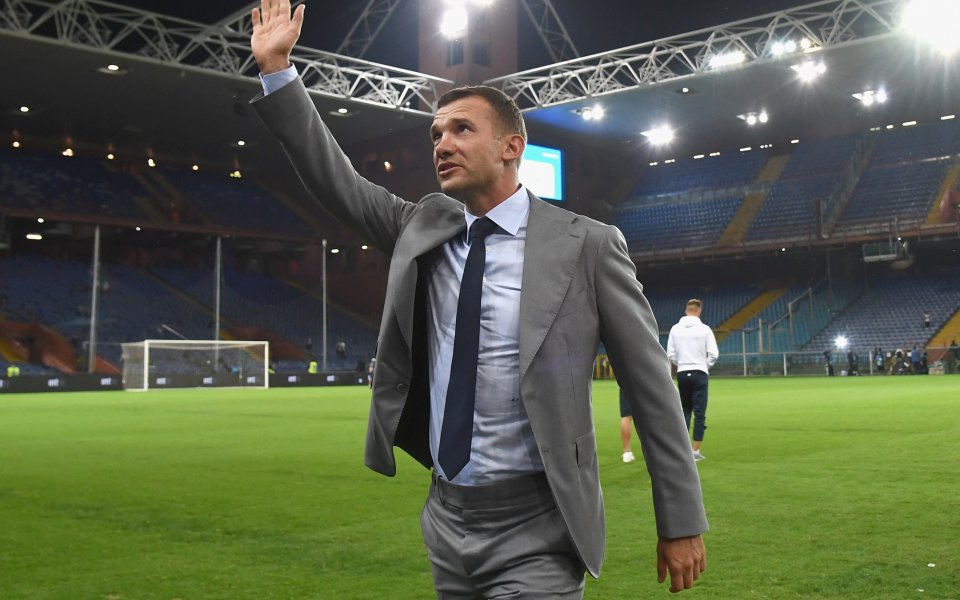 Вратарите на украинския национален отбор Юри Панкив и Андрий Лунин