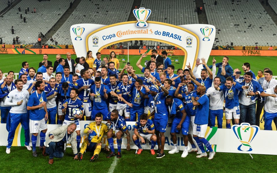 Крузейро спечели купата на Бразилия за втора поредна година