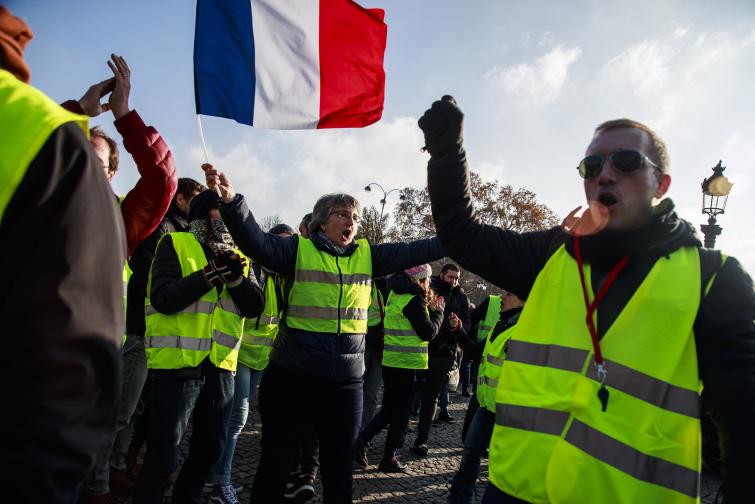 франция протест гориво