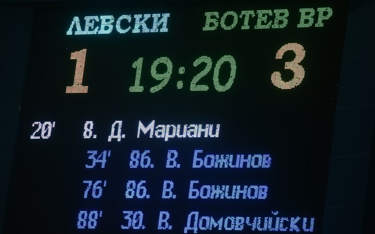 Снимките от успеха на Ботев Враца над Левски
