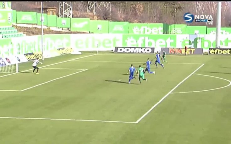 Витоша - Верея 1:0 /първо полувреме/