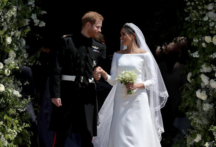  Сватбата на принц Хари и Меган Маркъл на 19 май. 