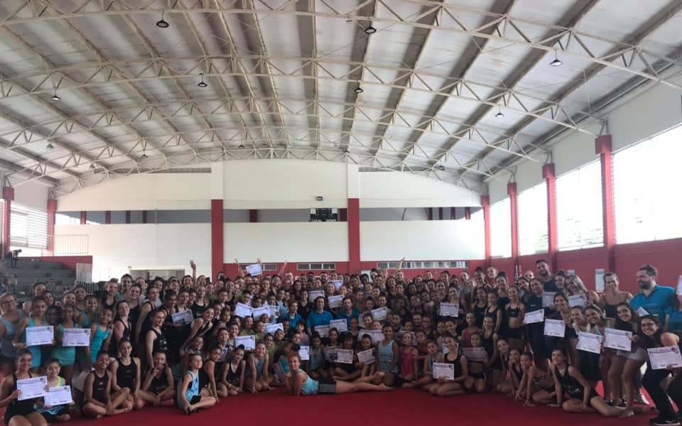 170 гимнастички и 90 треньори на мастър класа на Маркова и Тасева в Бразилия