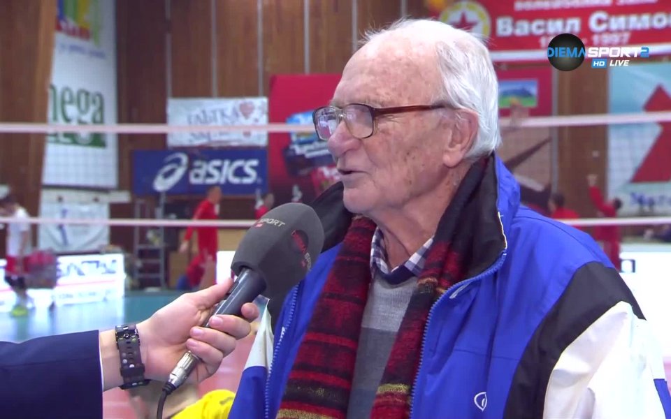 Волейболната легенда Тодор Симов празнува 90-годишен юбилей