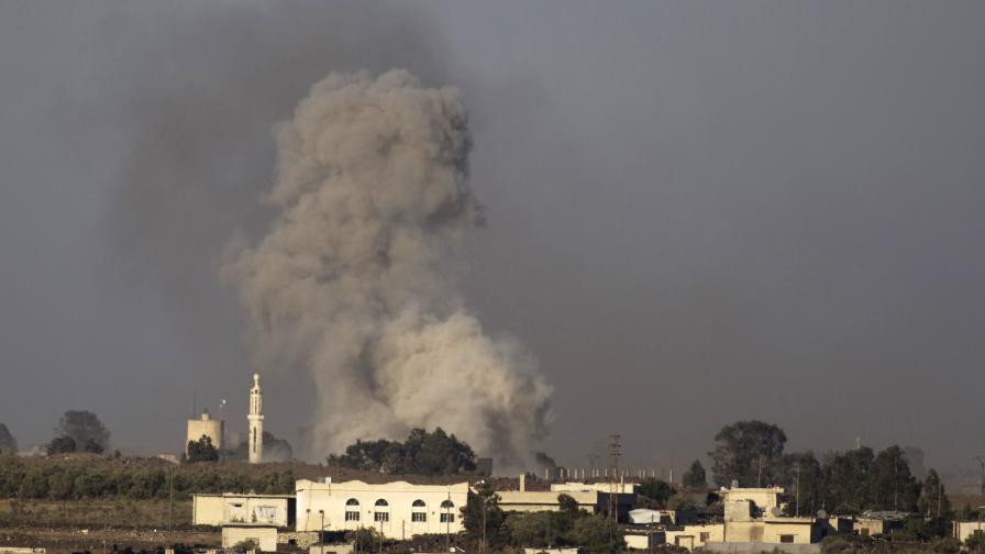 Израел нанесе удари над Дамаск