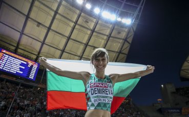 Мирела Демирева завърши на трето място в скока на височина