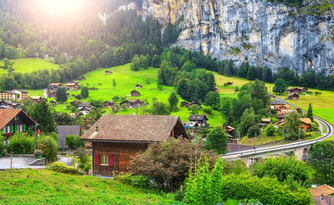 Реалност или магия: едно от най-красивите швейцарски села