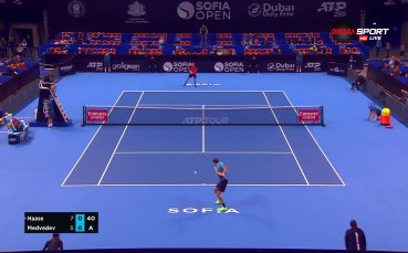 Робин Хаасе - Даниил Медведев 7:5, 2:6, 2:6 /репортаж/