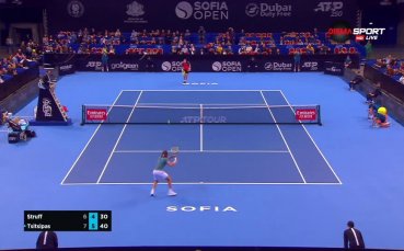 Ян-Ленард Щруф - Стефанос Циципас 6:7 (5), 4:6 /репортаж/