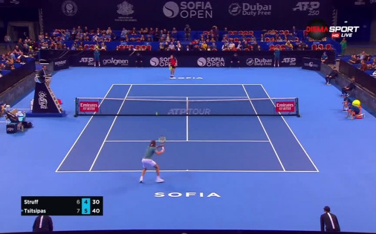 Ян-Ленард Щруф - Стефанос Циципас 6:7 (5), 4:6 /репортаж/