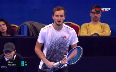 Мартин Клижан - Даниил Медведев 4:6, 1:6 /репортаж/
