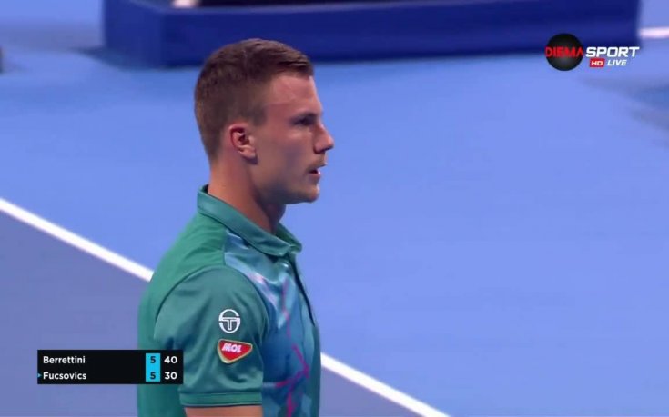Мартон Фучович - Матео Беретини 5:7, 7:5, 6:3 /репортаж/