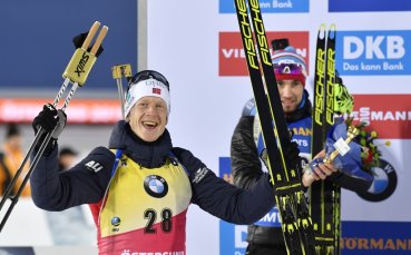 Йоханес Бьо със световна титла в спринта, Анев се нареди 28-ми