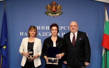 Кралев награди европейската шампионка Мавродиева