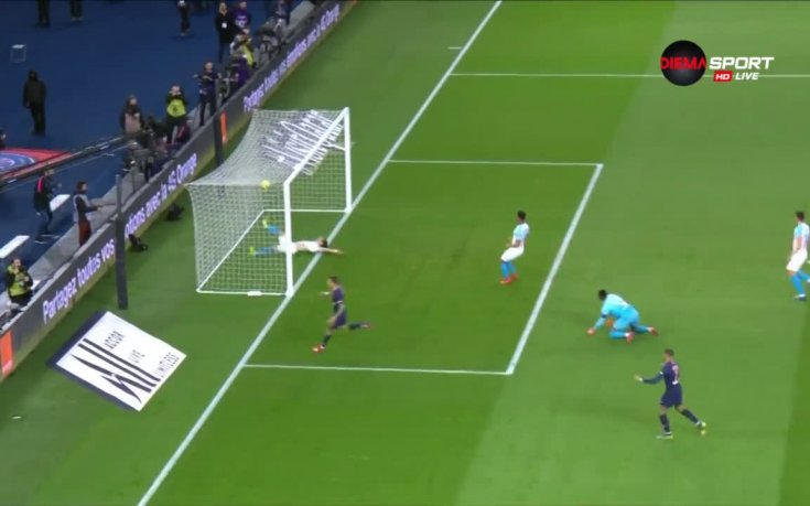 ПСЖ - Олимпик Марсилия 1:0 /първо полувреме/