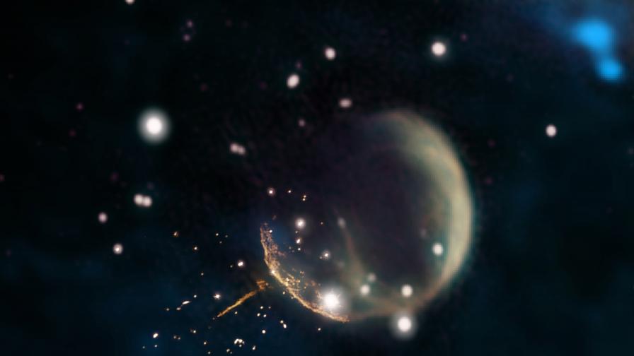 Астрономи откриха един от най-бързите фрагменти