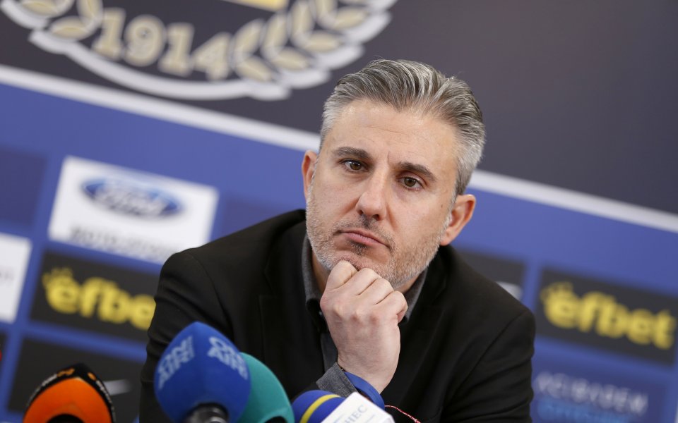 Изпълнителният директор на Левски - Павел Колев стана кръстник на