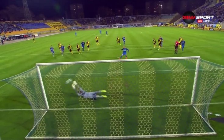 Левски - Ботев Пд 1:0 /първо полувреме/