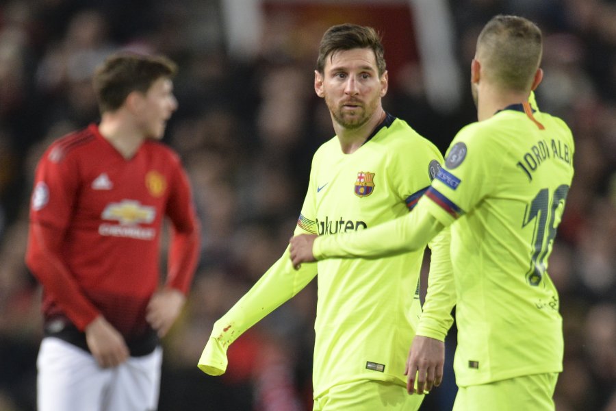 Манчестър Юнайтед Барселона 2019 април Шампионска лига четвъртфинал1