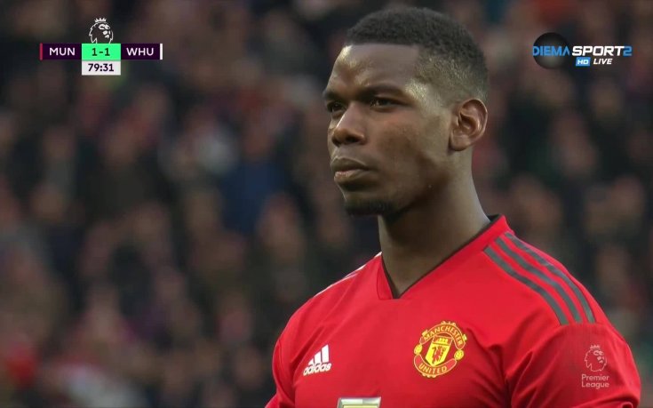 Нова дузпа за Юнайтед, Погба отново точен