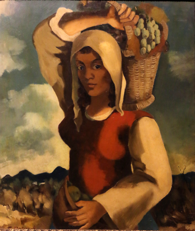 Бенчо Обрешков, гроздоберачка, 1954г.