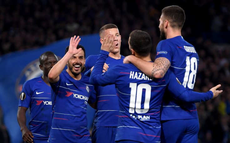 Челси опъна нервите на Сари, но е на полуфинал