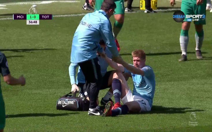 За кой ли път: Кевин де Брюин напуска с контузия