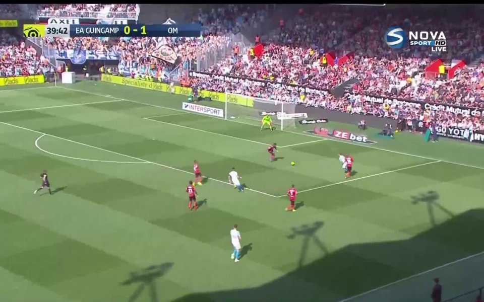 Отборът на Олимпик Марсилия победи като гост Гингам с 3:1