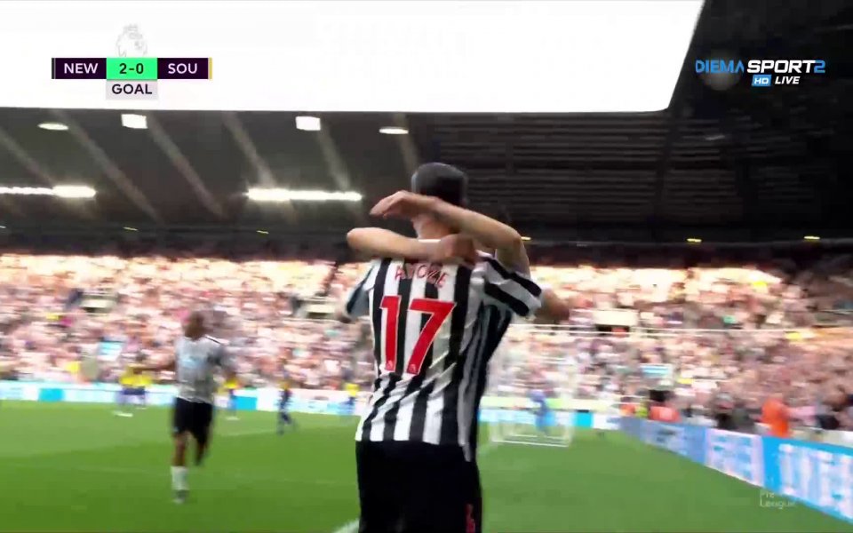 Отборът на Нюкасъл победи с 3:1 като домакин Саутхемптън в