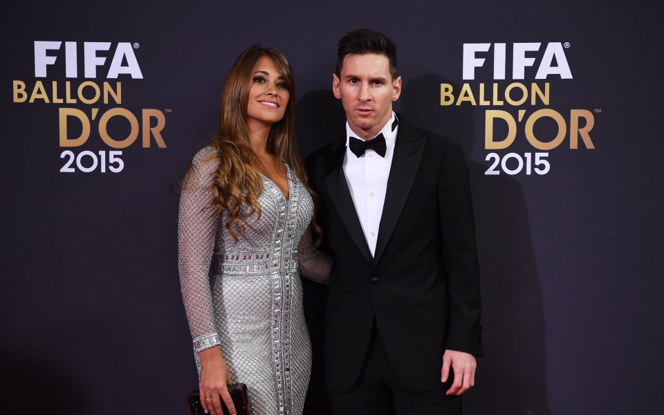 Непоказвана досега снимка на Лео Меси и половинката му Антонела