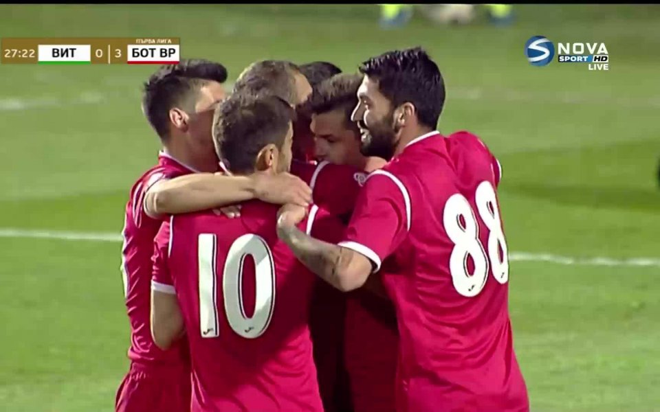 Отборът на Ботев Враца стигна до втори гол в 25-ата
