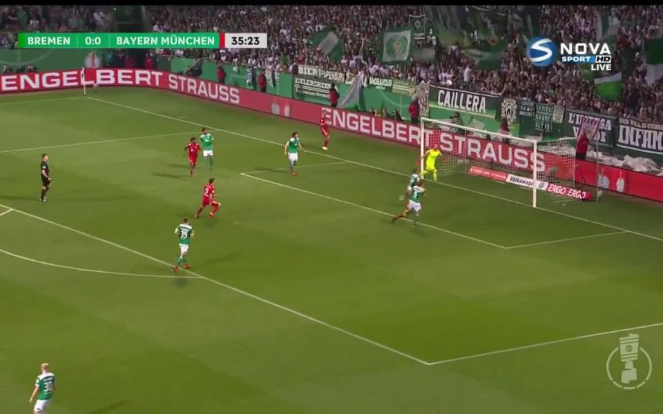 Вижте вай-добрите моменти от първото полувреме на срещата от полуфиналите