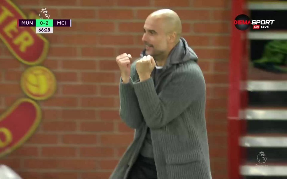 Отборът на Манчестър Сити направи аванса си срещу Манчестър Юнайтед